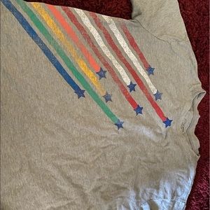 A T-shirt with shooting stars